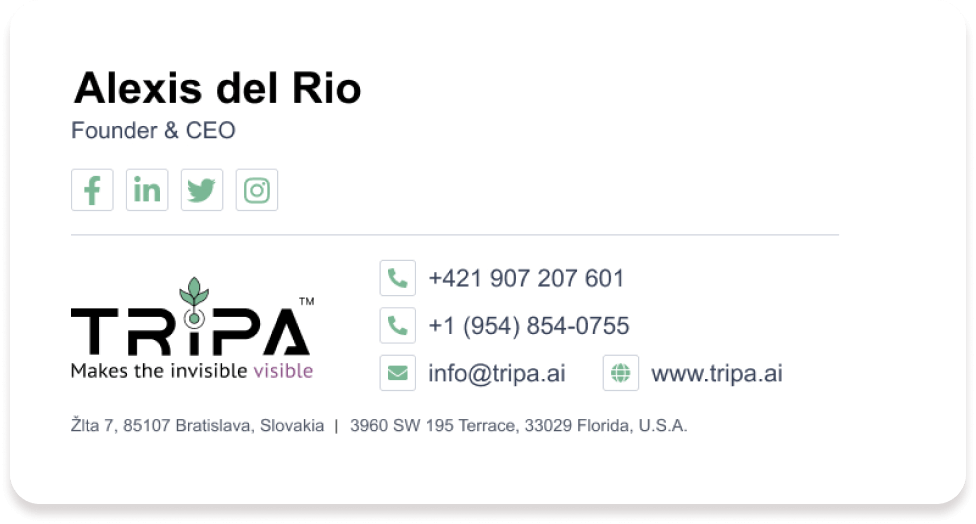 Tripa Signature